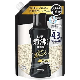 煮沸レベル超消臭 抗菌ビーズ MEN Fresh Musk 清潔感あふれるムスクの香り 詰め替え 1810mL [大容