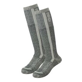 バイク メリノウールウォームソックス ロング M(23-25cm) Dark Grey 09-358 AK-358
