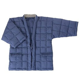 あったか はんてん 襟付き 防寒 部屋着 （半纏/半天/ハンテン） 男女兼用 フリーサイズ 軽く