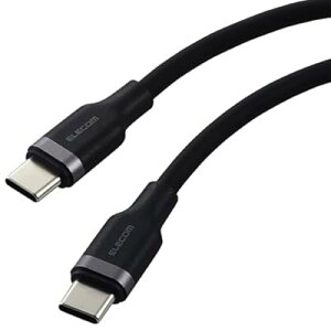 USB Type C �P�[�u�� 1m 100W PD�Ή� �����[�d �V���R���f�� �Ȃ߂炩 ���炩 �y MacBook/iPad/Galaxy/An