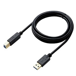 USB3.0�P�[�u�� A-B�^�C�v HDD�p 1.5m �u���b�N DH-AB3N15BK