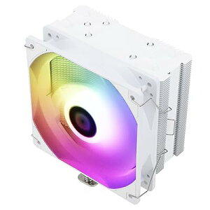Assassin King 120 SE White ARGB CPU�G�A�N�[���[�A4�{�̃z�b�g�p�C�v�AC 12 CW-S PWM�É��t�@��CPU�N�[��