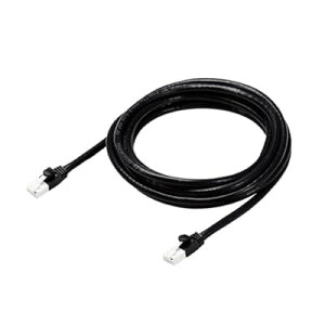 LAN�P�[�u�� CAT6A �ܐ܂�h�~ 1m �u���b�N ECLD-GPATBK10