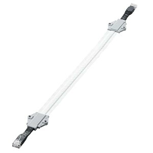 LAN�P�[�u�� 0.4m ���� CAT6A �V���o�[ LD-VAPF6A/SV04