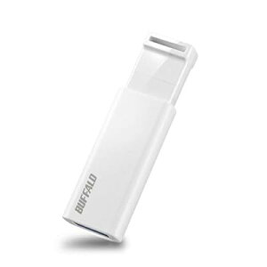 USB������ 32GB �m�b�N�X���C�h�� USB3.2(Gen1)/3.1(Gen 1)/3.0/2.0 �[���T�|�[�g RUF3-KS32GA-WH/N