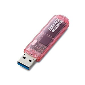 BUFFALO USB3.0�Ή� USB������ �X�^���_�[�h���f�� 64GB �s���N RUF3-C64GA-PK
