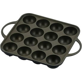 たこ焼器 16穴 元祖ヤキヤキ屋台 アルミ鋳物 YR-4259
