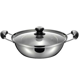 ステンレス よせしゃぶ鍋 26cm 4.2L IH対応 ガス 烹味屋 RB-3259