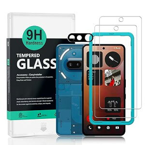 �Ή� Nothing Phone (3a) 5G �K���X�t�B���� 2 ���ی�t�B���� �K�C�h�g�t�� �����Y�J�o�[�i1���j��