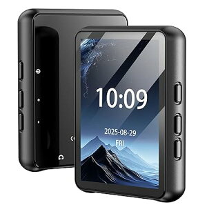 MP3�v���[���[ 2.4�C���`�^�b�`�p�l�� Bluetooth 5.0 32GB+128GB�܂Ŋg���\ mp3�v���C���[ �X�s�[�J