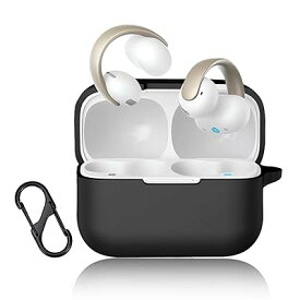 For Anker Soundcore AeroClip ケース 全面保護カバー シリコンケース キズ防止 耐衝撃 充電対応 紛