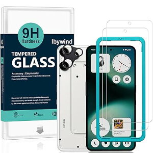 �Ή� Nothing Phone (3a) Lite 5G �K���X�t�B���� 2 ���ی�t�B���� �K�C�h�g�t�� �����Y�J�o�[�i1��