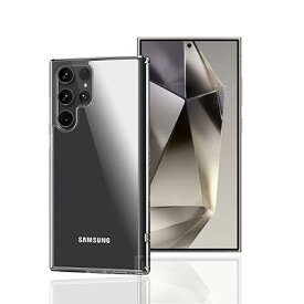 Galaxy S25 Ultra ケース 柔軟 カバー 薄型 全透明 耐衝撃 ソフトケース