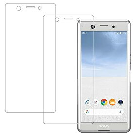 【2枚セット】 日本素材製 強化ガラス Xperia Ace SO-02L 用 ガラスフィルム 旭硝子製 の強化ガラ
