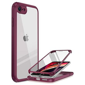iPhone SE 用 ケース SE3 SE2 iPhone 8用スマホケース 第2世代 第3世代 4.7インチ 9H強化両面ガラス フ