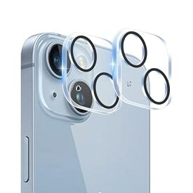 【2枚セット-国産旭硝子素材】 対応 iPhone 14 / iPhone 14 plus カメラ保護 フィルム 指紋防止 強化