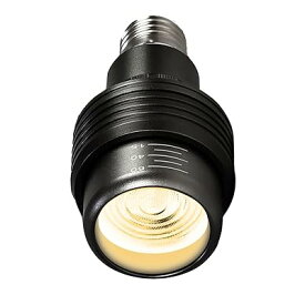 LED電球 狭角から広角まで自由に配光を調整可能 E26 口金直径26mm 100形相当 電球色相当 8W 1個入
