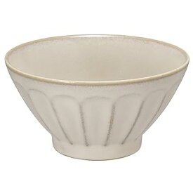 美濃焼 お茶碗 飯碗 約13cm 電子レンジ 食洗機対応 ソギ 白マット 日本製 133-61308