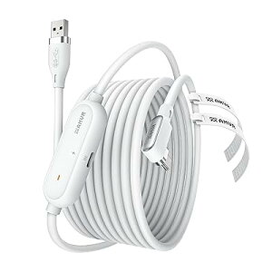 Link�P�[�u�� 5m �}���[�dCompatible with Quest3S/Quest3/Quest 2/Pico 4/Pico 4 Ultra L���^�����N�P�[�u��, USB