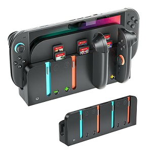 Switch & Switch �L�@EL �W���C�R���p �[�d�X�^���h Joy Con�p �R���g���[���[�[ �d �Ή� ���[ ���
