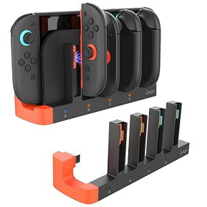 Switch & Switch �L�@EL �W���C�R���p �[�d�X�^���h Joy Con�p �R���g���[���[�[�d �Ή� Switch �� Swit