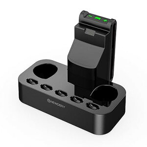 2in1 Switch 2 Pro�p �[�d�� Switch 2�p Joy-con �[�d�X�^���h 5�̃Q�[���J�[�h�X���b�g �g�ѕ֗� LED
