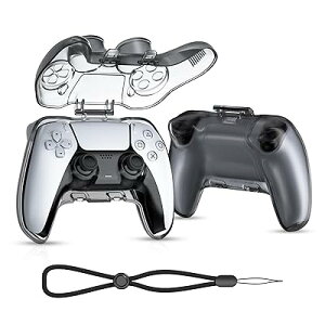 PS5 �R���g���[���[�p �P�[�X �n�[�h�ی�P�[�X PC�f�� �Ռ��z�� ���ϋv�� PS5 DualSense�p ���[�J