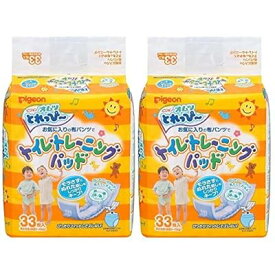 ピジョン オムツ とれっぴ~ トイレトレーニングパッド 33枚入×2個パック