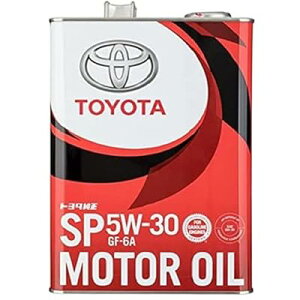 �������[�^�[�I�C�� SP 5W-30 GF-6A 4L 08880-13705