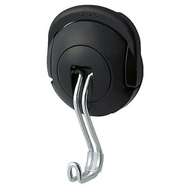 超強力 マグネットフック タフピタ 5kgf 取り外し簡単 黒 フク-225D