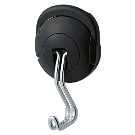 ABS樹脂 超強力 マグネットフック タフピタ 10kgf 取り外し簡単 黒 フク-227D