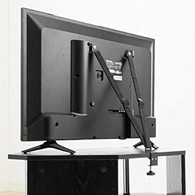 テレビ 転倒防止ベルト VESA取付 クランプ式 【粘着/穴開け不要】壁固定対応 100-PL023