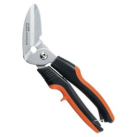 角利(KAKURI) 粗大ゴミ対策 強力万能ハサミ 全長 245mm 斜め刃45° カーペット 段ボール ゴミ 廃品