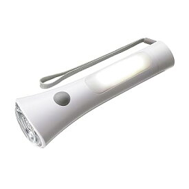 LEDランタン付き懐中電灯 KFL-304L(W) 防滴構造