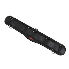 フィットサポートベルト 低反発立体ウレタン SFS-FC-BK 長さ800mm ブラック迷彩 D環付き