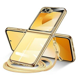 For Galaxy Z Flip 6 / Z Flip7 fe �P�[�X �N���A �V�����_�[ galaxy zflip6 / zflip7fe �X�}�z�P�[�X �M�����N