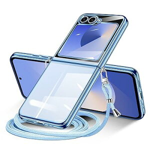 For Galaxy Z Flip 6 / Z Flip7 fe �P�[�X �N���A �V�����_�[ galaxy zflip6 / zflip7fe �X�}�z�P�[�X �M�����N