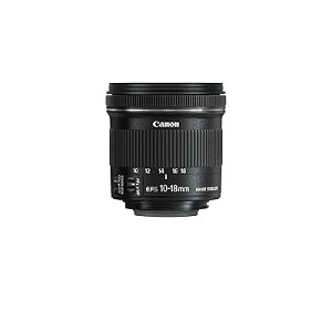 Canon ���L�p�Y�[�������Y EF-S10-18mm F4.5-5.6 IS STM APS-C�Ή� EF-S10-18ISSTM