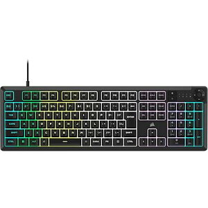 K55 CORE RGB ���{��QWERTY�Q�[�~���O�L�[�{�[�h iCUE�Ή� 10 �]�[�� RGB 4�̐�p���f�B�A�L�[ ��