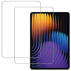�y2���Z�b�g�z ���{�f�ސ� �����K���X Xiaomi Pad 7 / Pad 7 Pro �p �K���X�t�B���� �ی�t�B����