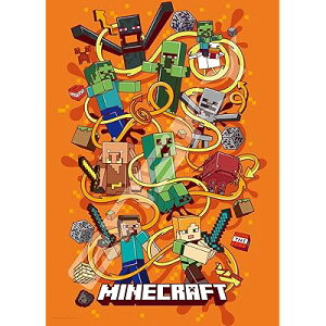 MINECRAFT �}�C���N���t�g Survival Mode 38×53cm �W�O�\�[�p�Y�� 500�s�[�X JIGSAW PUZZLE 500-394 6�ˈȏ�