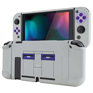 PlayVital Nintendo Switch�Ή��p�ی�w�ʃJ�o�[�A�����\��Joycon�n���h�w���h�R���g���[���[�v��