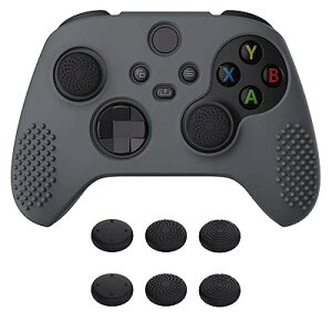 PlayVital 3D Studded��Xbox Series X/S�R���g���[���[�ɑΉ��p�A���`�X���b�v�V���R�[���J�o�[�X�L��