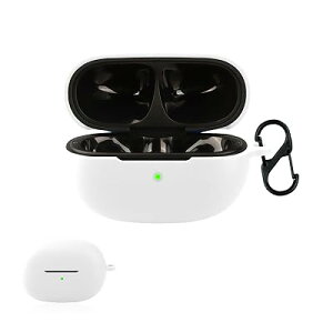 For EarFun Clip 2 �P�[�X �V���R�� ��p ���[�J�o�[ �S�ʕی� �[�d�֗� �J���r�i �����h�~ ����~�� �y�� �L�Y�h�~ �X���� ���^ ���s �ϏՌ� �h�o EarFun Clip 2 �p�ی�P�[�X-�z���C�g