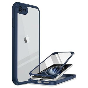 iPhone SE �p �P�[�X SE3 SE2 iPhone 8�p�X�}�z�P�[�X ��2���� ��3���� 4.7�C���` 9H�������ʃK���X �t���J�o�[ ���C�����X�[�d�Ή� �l�C�r�[�u���[