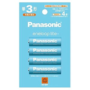 �G�l���[�v ����y���f�� [�ŏ��e��1050mAh/�J��Ԃ�1500��] �P3�` �[�d�r 4�{�p�b�N BK-3LCD/4H