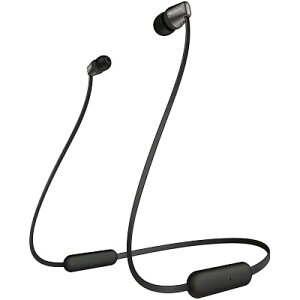 �\�j�[ ���C�����X�C���z�� WI-C310 : Bluetooth�Ή�/�ő�15���ԘA���Đ�/�}�C�N�t�� �t���b�g�P�[�u���̗p 2019�N���f�� �u���b�N WI-C310 BC