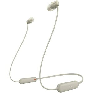 �\�j�[ ���C�����X�C���z�� WI-C100:Bluetooth�Ή�/25���ԃX�^�~�i/IPX4�h�H/DSEE���� �x�[�W�� WI-C100 CZ ��
