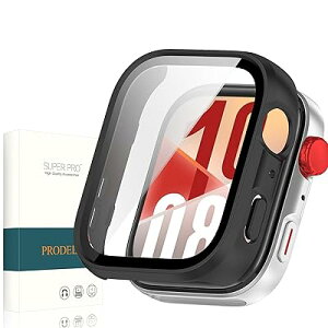For HUAWEI WATCH FIT 4 ��p �P�[�X+�K���X�t�C�����i2025�j PC+�K���X �L�Y�h�~ ��̌^�J�o�[ ���t���ȒP �y�� huawei fit 4 �p �J�o�[ �i�u���b�N�j