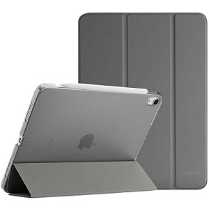 iPad Air 11�C���` �P�[�X M4 2026 / M3 2025 / M2 2024 / iPad Air ��5���� 2022 / ��4���� 2020 �y�� �X�^���h �O�܂� �t�H���I�ی�P�[�X �������o�b�N�J�o�[ Apple Pencil 2�Ή� - �O���[ �S5�F